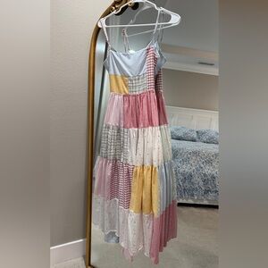 Oh Seven Days Patchwork Dress